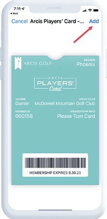 #3  Click the "add" text in the top right corner of your screen.